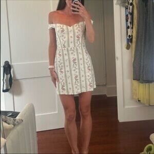 Reformation Gavin Linen Dress NWT